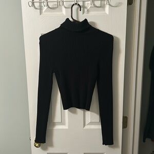 Forever 21 black turtleneck sweater